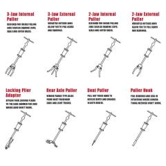 17pcs Slide Hammer / Puller Set