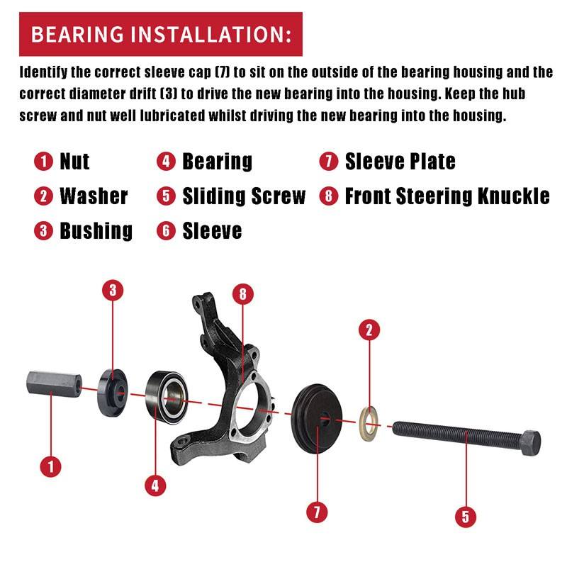 Wheel Bearing Removal Tool