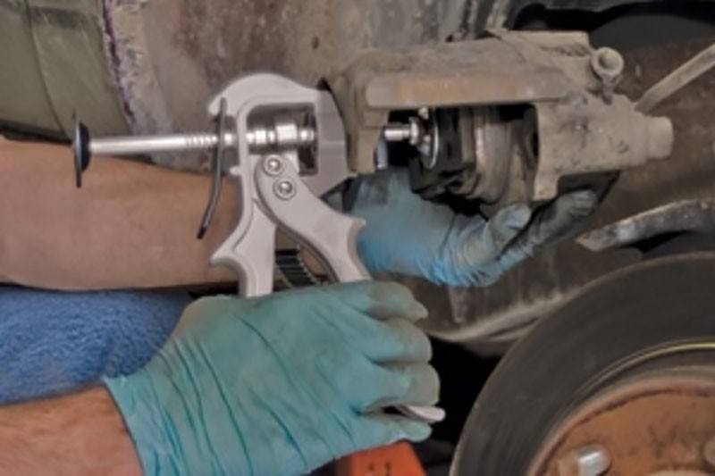 Brake Piston Resetting Tool For Floating Calipers