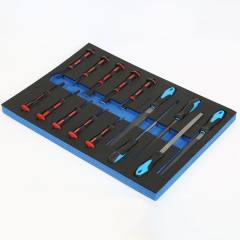 15PCS Punch Chisel+Steel File Set