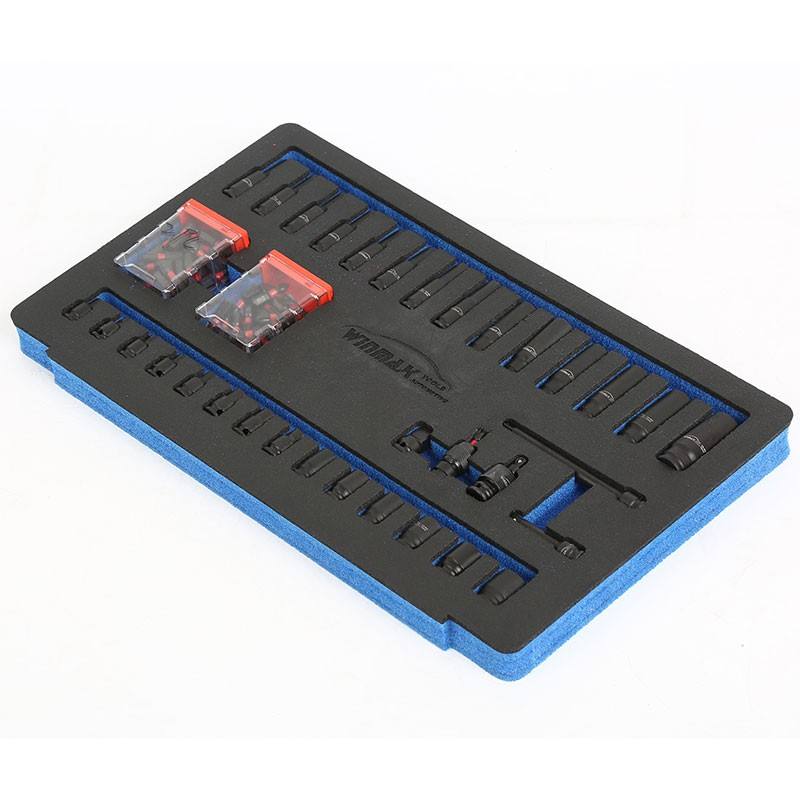 53PCS 1/4"DR Impact Socket and Bit Set