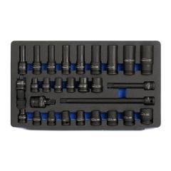 29pcs 1/2"DR Impact Socket Set