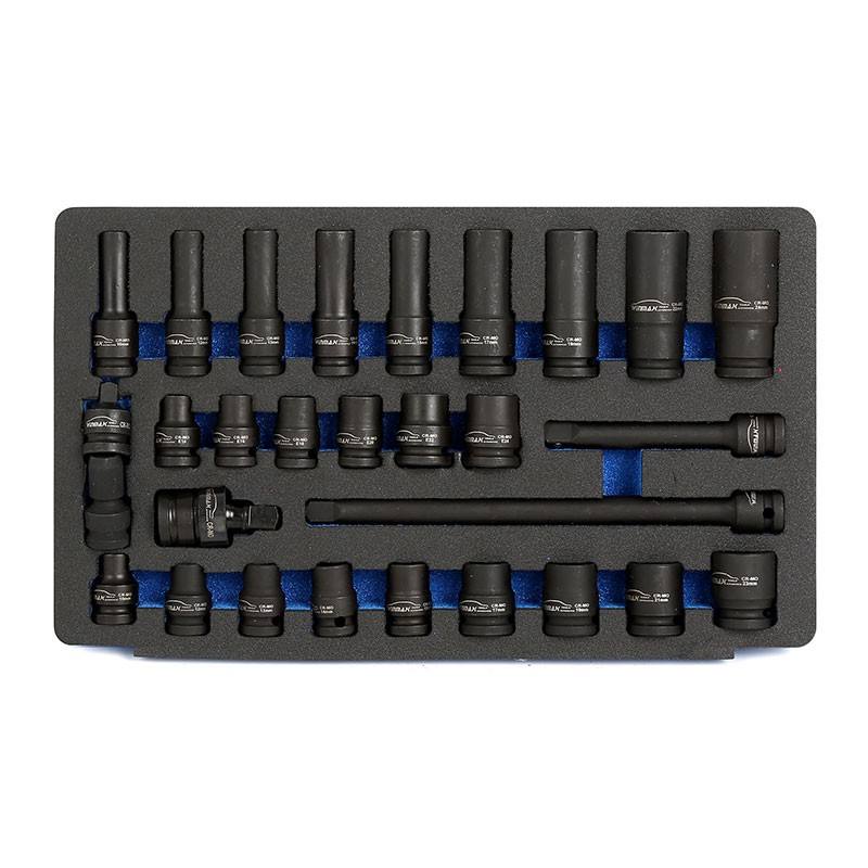 29pcs 1/2"DR Impact Socket Set