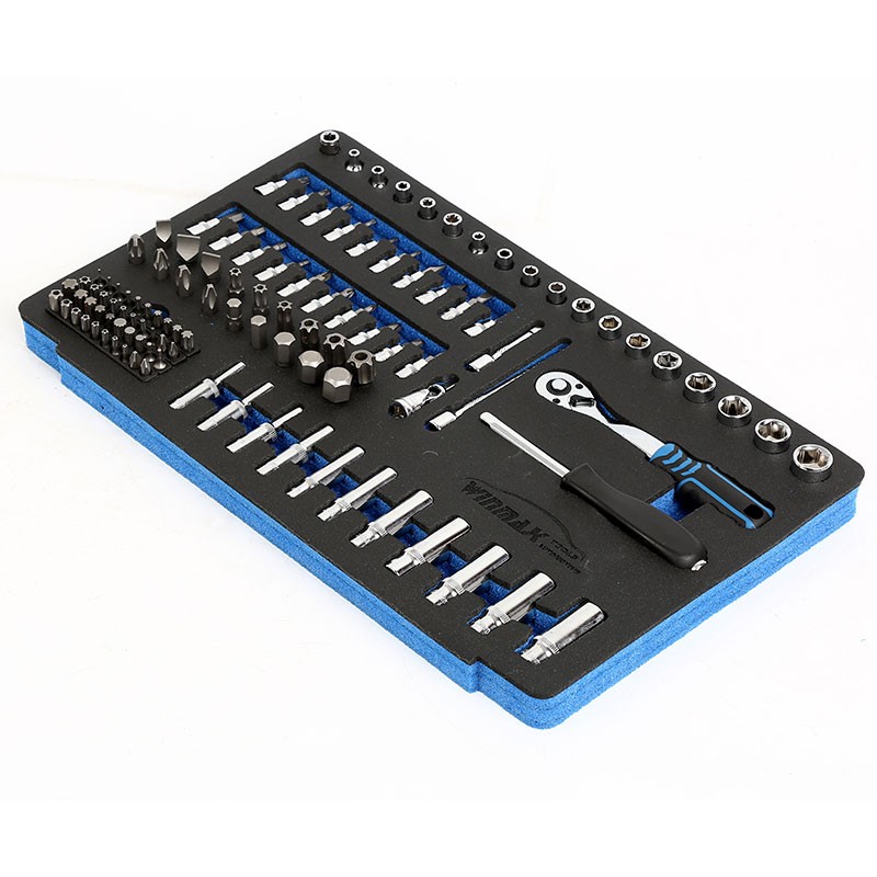 112pcs 1/4"DR Socket and Bit Set