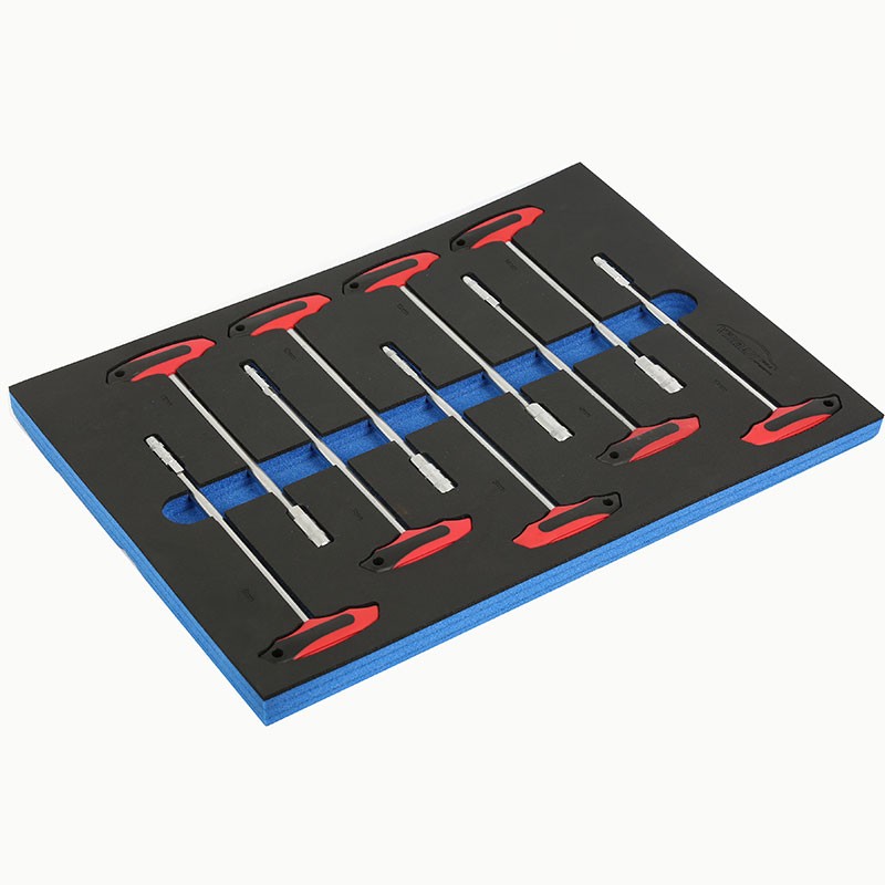 9PCS T-handle Socket Wrench