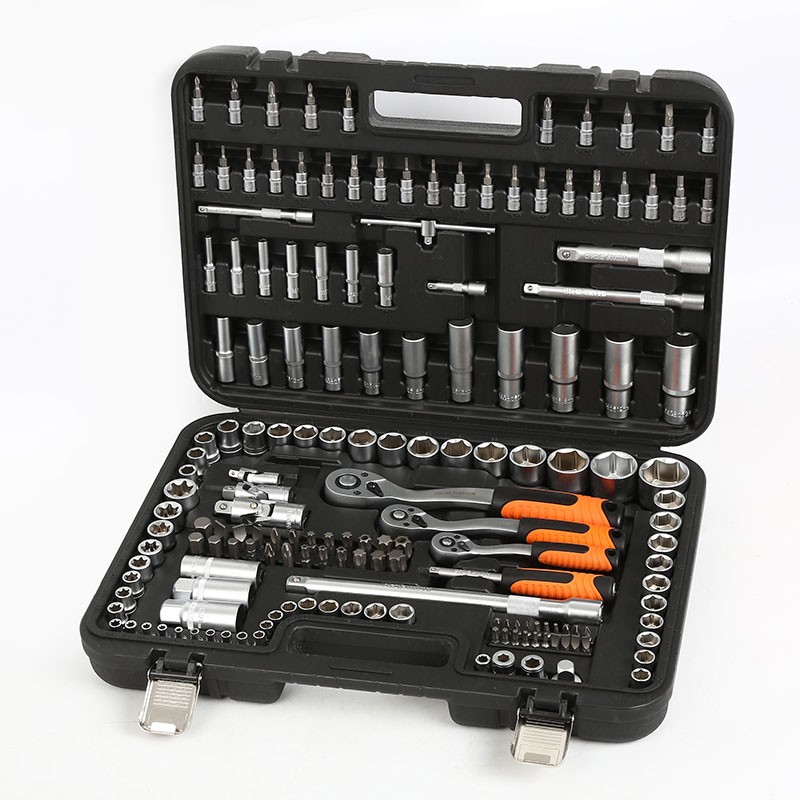 171pcs 1/4",3/8"& 1/2" Dr. Socket Set