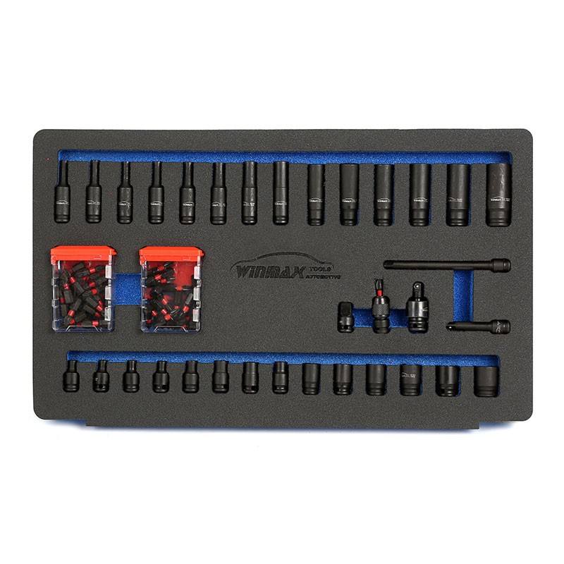 53PCS 1/4"DR Impact Socket and Bit Set