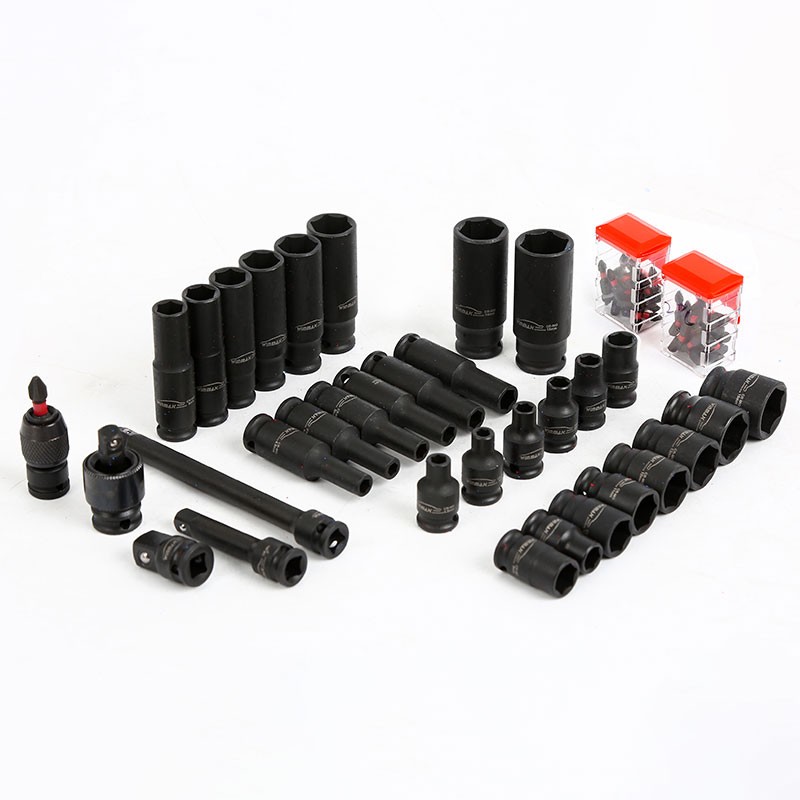 53PCS 1/4"DR Impact Socket and Bit Set