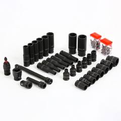 53PCS 1/4"DR Impact Socket and Bit Set