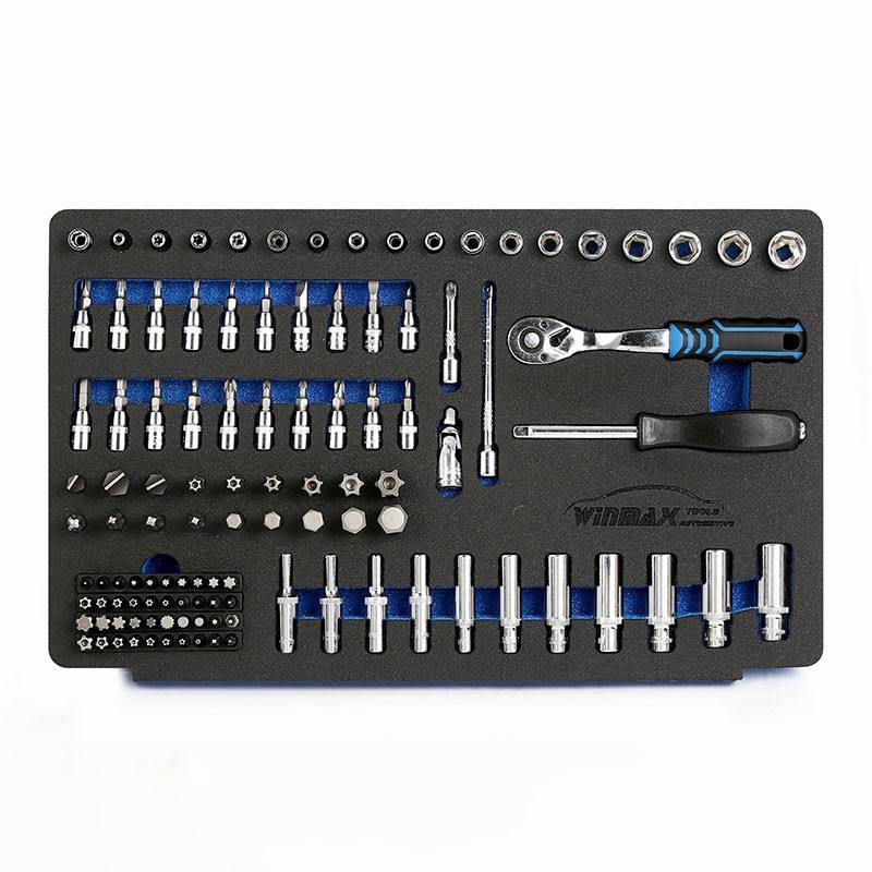 112pcs 1/4"DR Socket and Bit Set