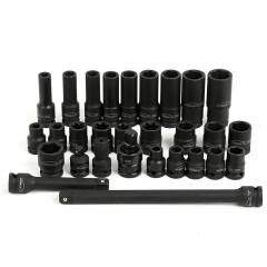 29pcs 1/2"DR Impact Socket Set
