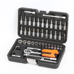 46pcs 1/4" Dr. Socket Set