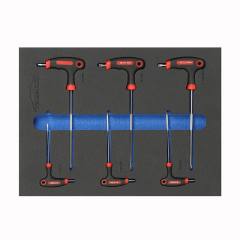 6PCS T-Handle and Hex Wrench Set