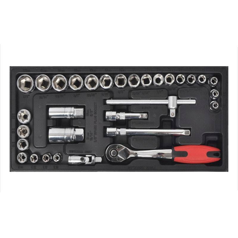 33PCS 3/8" SQ Drive Socket Set