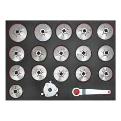 18PCS Oil Filter Wrench Set