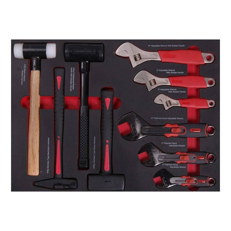10PCS Professional Wrench & Hammer Set