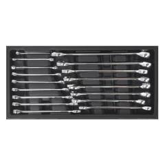 17PCS Ratchet Spanner Set