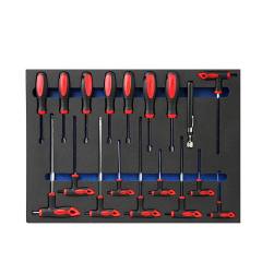 18PCS Hex Key &amp; Hex Nut Driver Kit