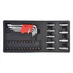 41PCS Hex Keys &amp; Socket Bit Set