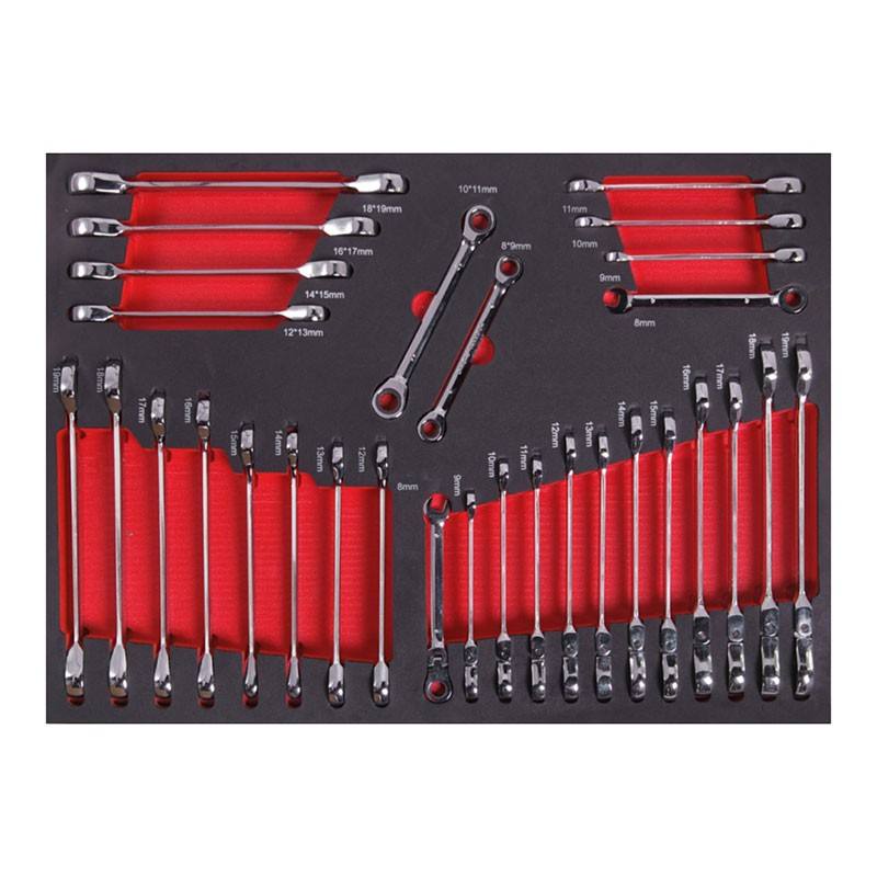 30PCS Ratchet Wrench Set