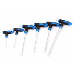 6PCS L-type Grip Hex Ball Point Keys