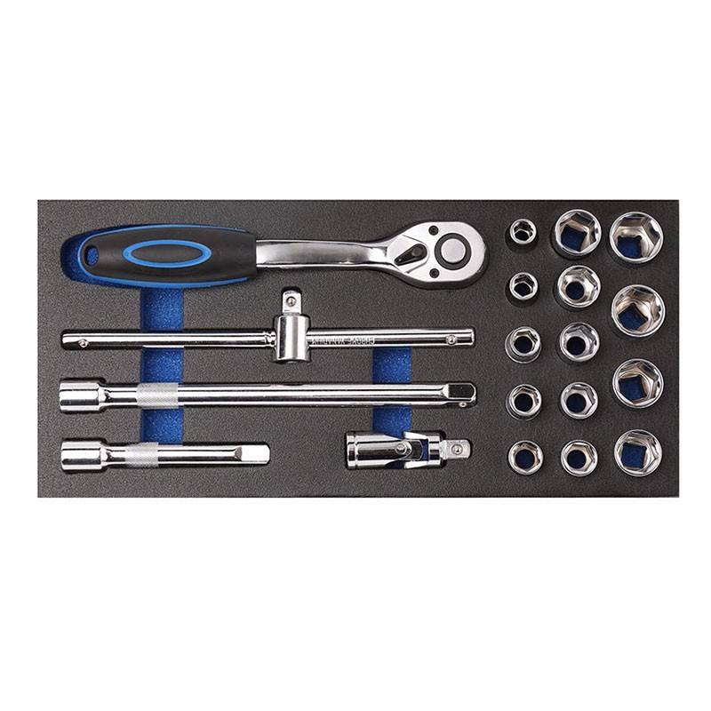 19-PC 1/2" DR.Sockets & Accessories