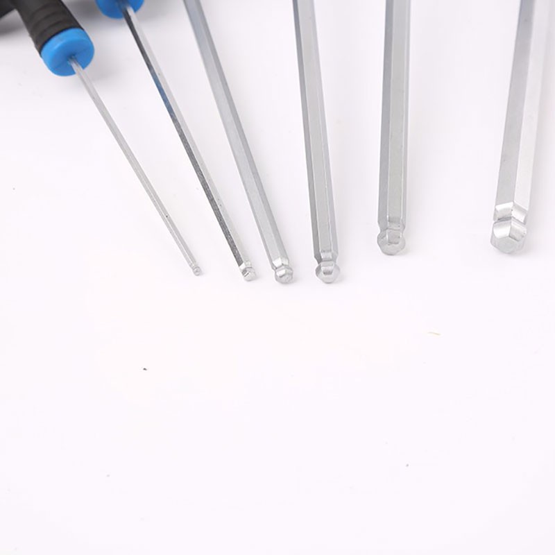 6PCS L-type Grip Hex Ball Point Keys