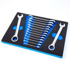 15PCS Ratchet Wrench Set