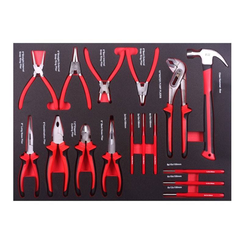 16PCS Plier & Chisel Set -WT01N1437