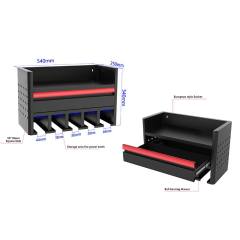 Power Tool Storage Wall Mount Shelf without Socket
