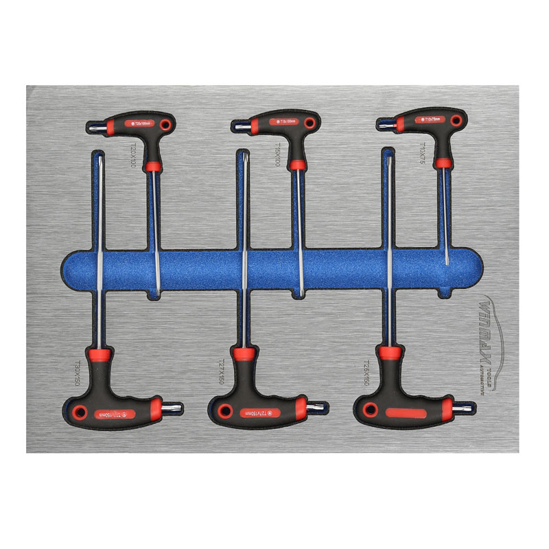 6PCS T-Handle and Hex Wrench Set