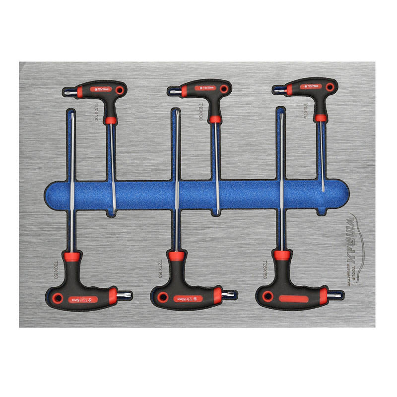 6PCS T-Handle and Hex Wrench Set