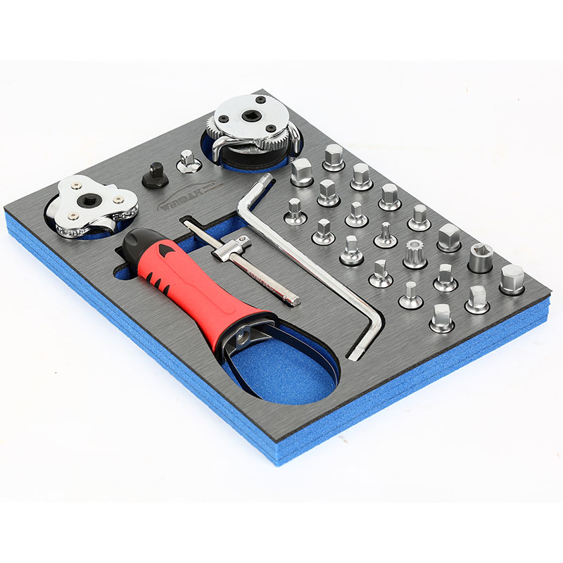 25PCS Oil Drain Plug Key Set