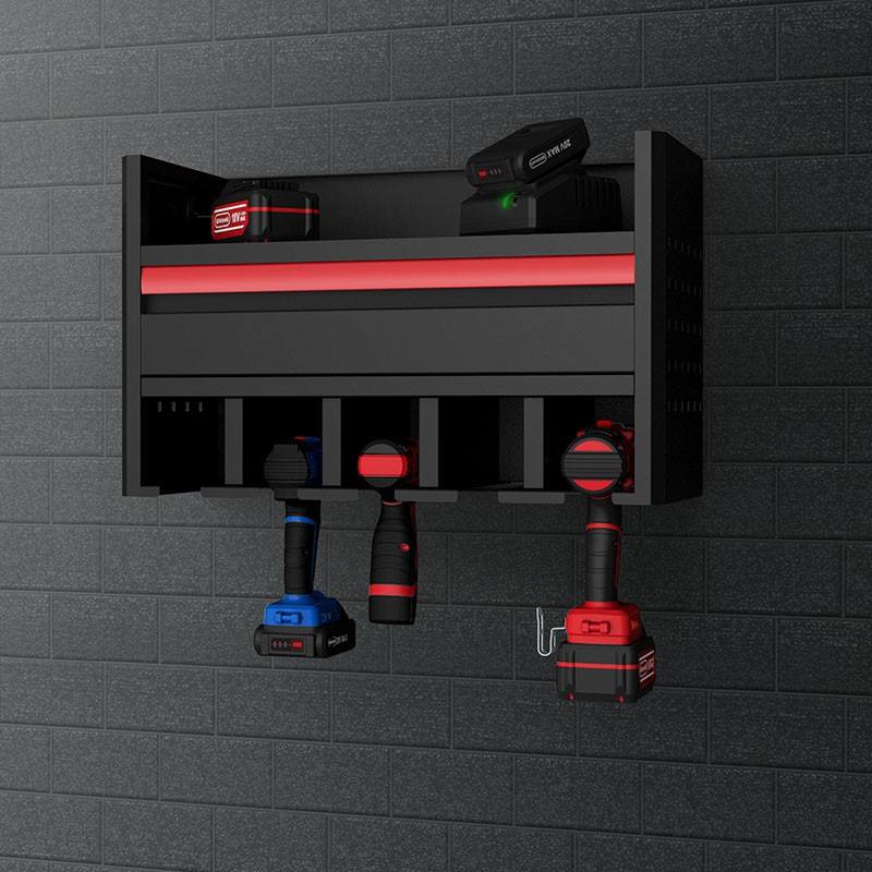 Power Tool Storage Wall Mount Shelf without Socket