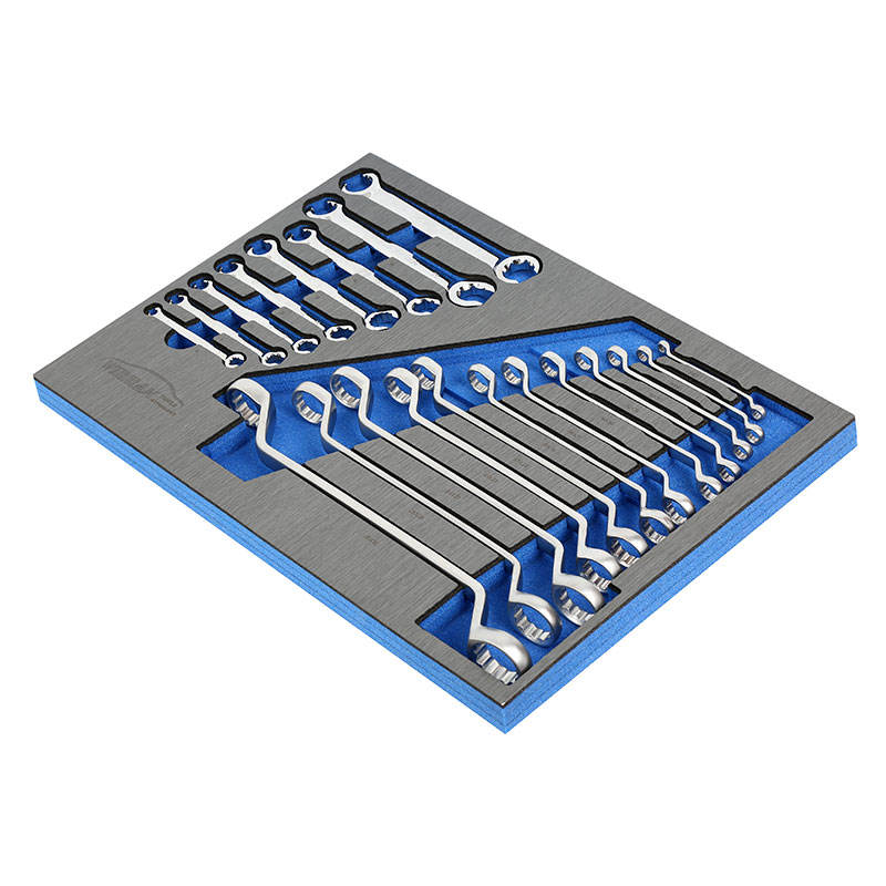 20PCS Double Ring Wrench+Flare Nut Wrench Set