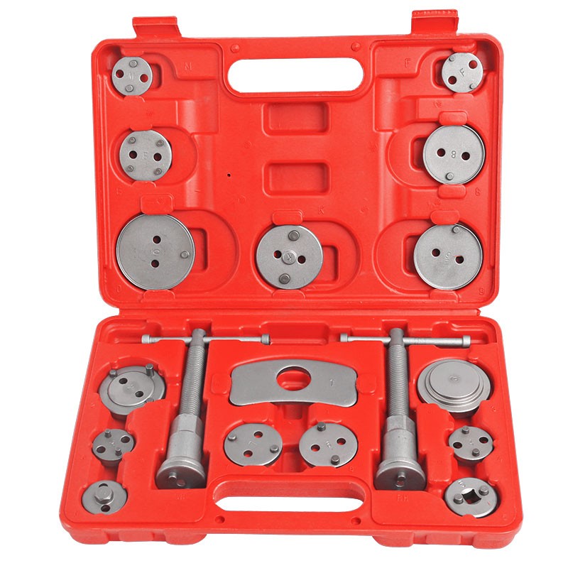 18Pcs Universal Disc Brake Caliper Piston Wind Back Rewind Hand Tool Kit
