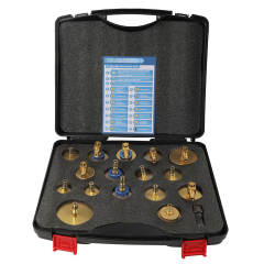 16PCS Brake Fluid Bleeder Adapter Fitting Set