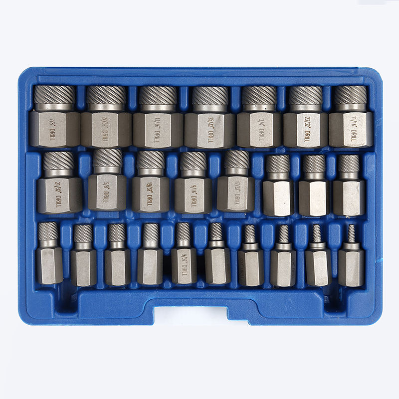 25Pcs Screw Bolt Nuts Extractor Set