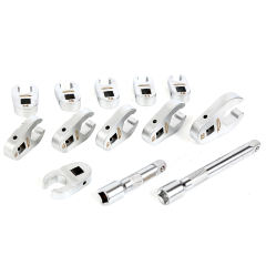 13pcs Crowfoot Spanner Set with Anti detachment Hole