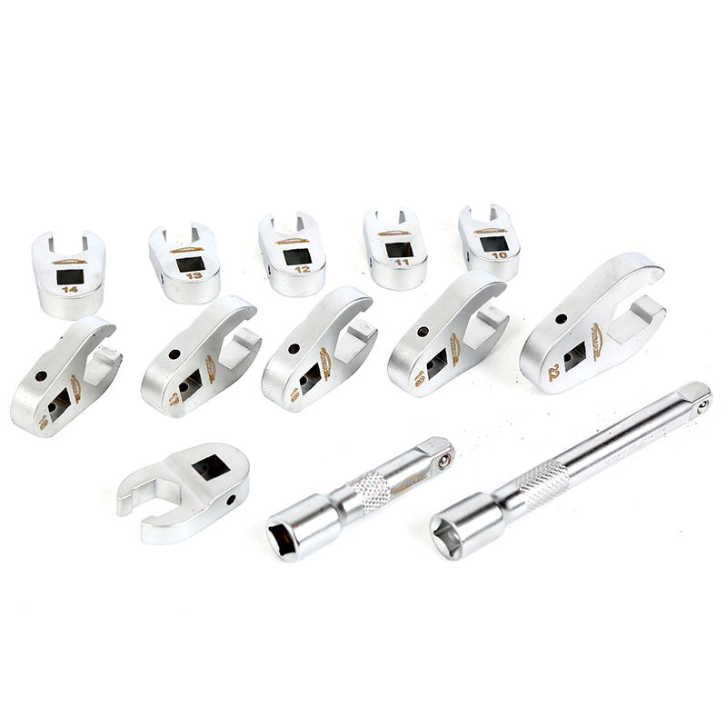 13pcs Crowfoot Spanner Set with Anti detachment Hole
