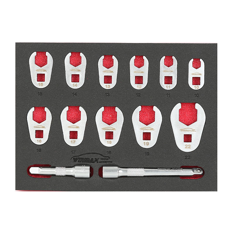13pcs Crowfoot Spanner Set with Anti detachment Hole