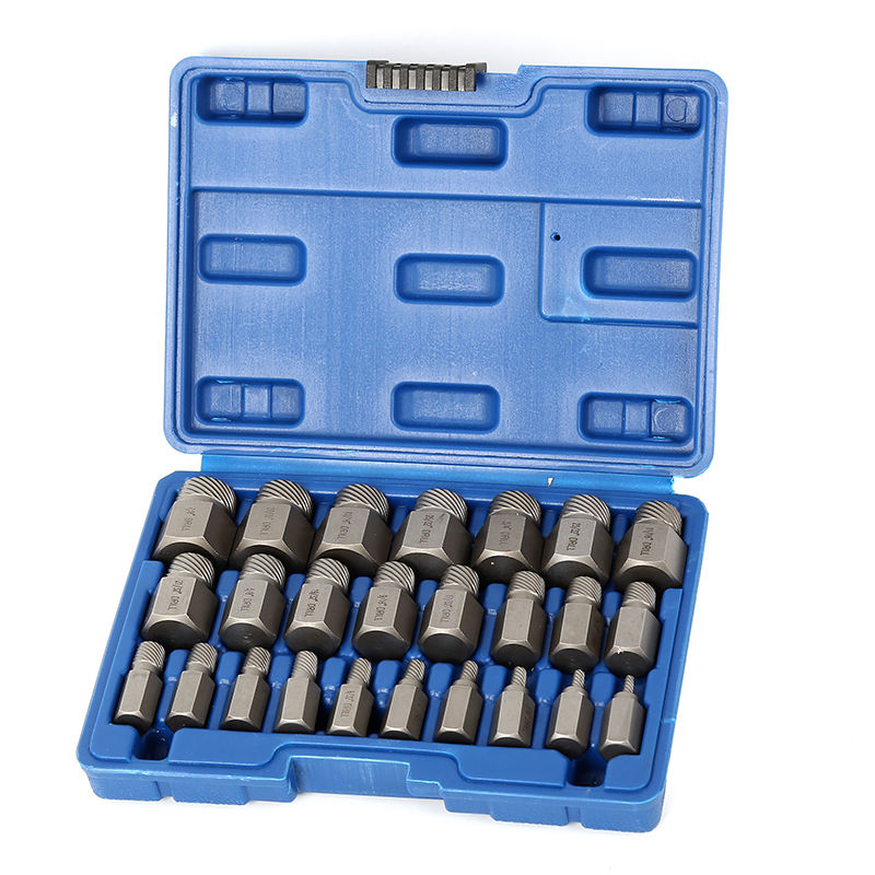 25Pcs Screw Bolt Nuts Extractor Set