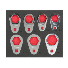 7pcs Oil Filter Socket Offset Wrench Set