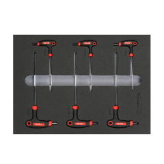 6PCS T-Handle and Hex Wrench Set
