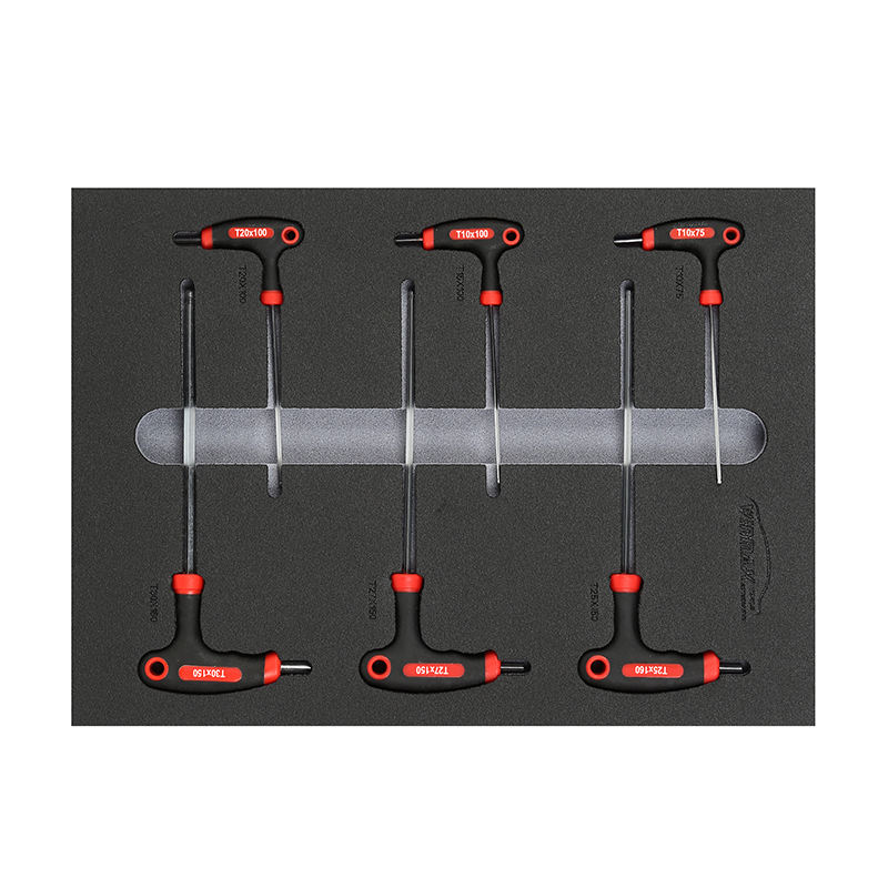 6PCS T-Handle and Hex Wrench Set