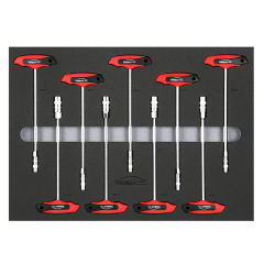 9PCS T-handle Socket Wrench
