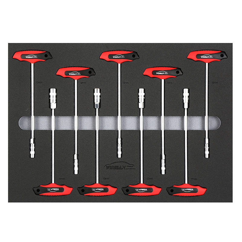 9PCS T-handle Socket Wrench