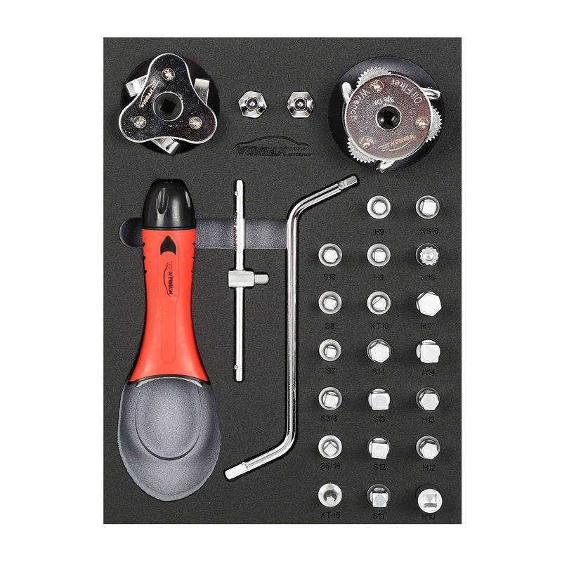 25PCS Oil Drain Plug Key Set