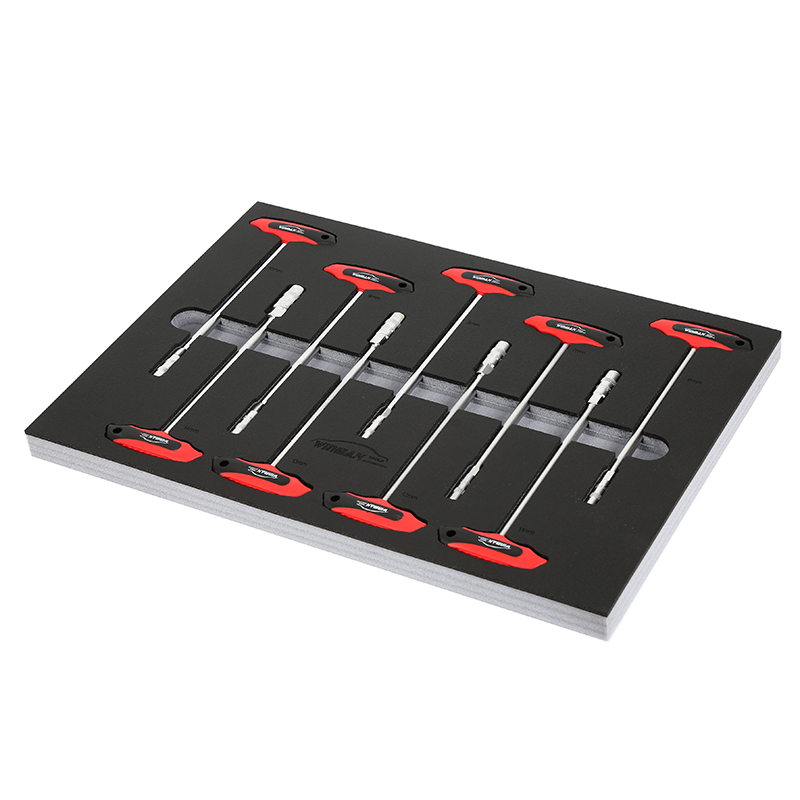 9PCS T-handle Socket Wrench
