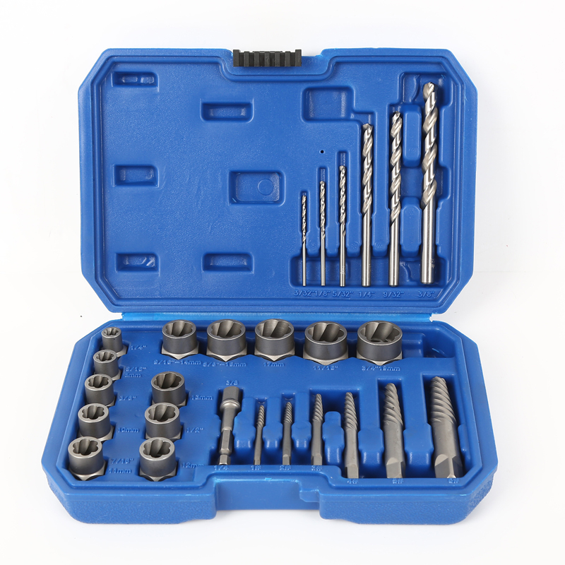 26PCS Screw & Bolt Extractor Set